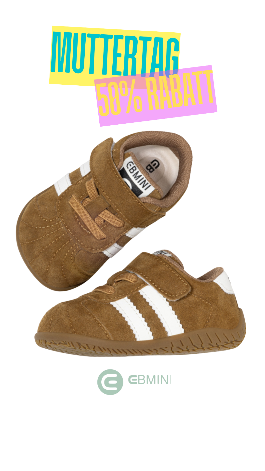 Ebmini - Kinder Barfußschuhe Facebook ad