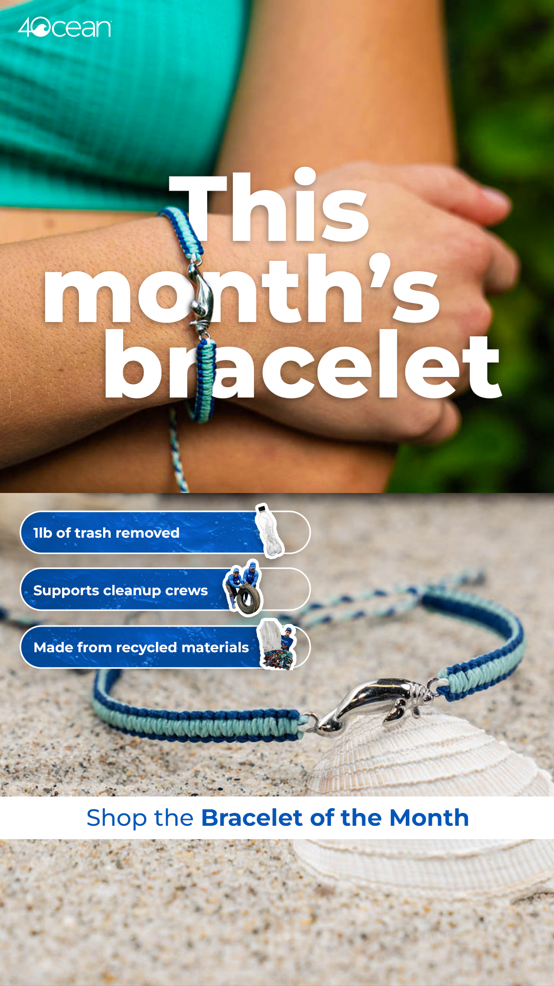 4ocean Facebook ad