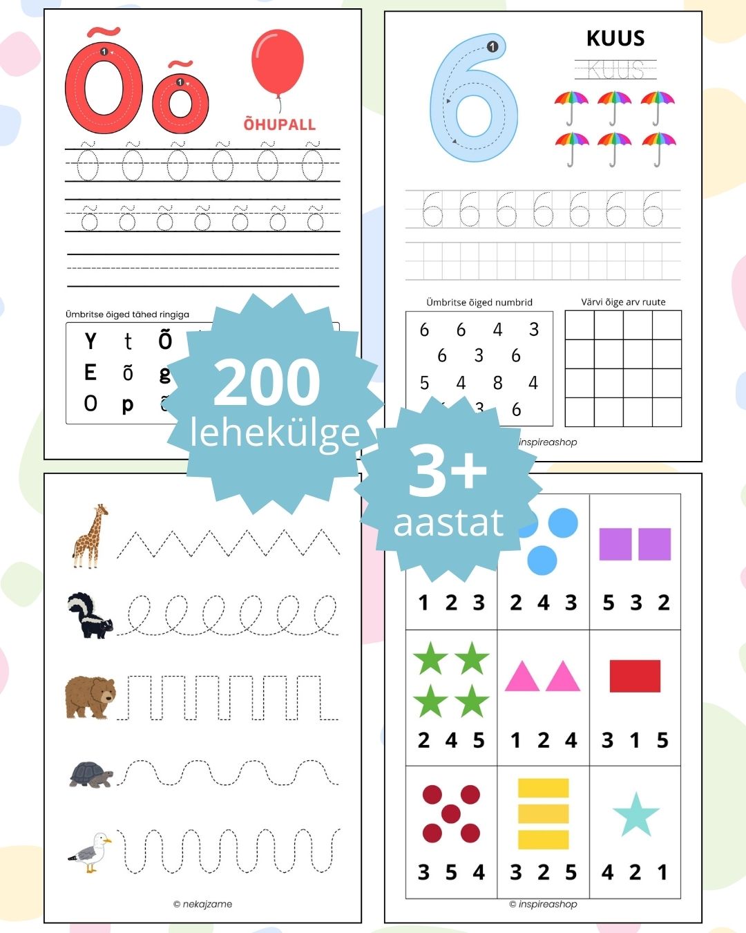 Inspirea Shop Facebook ad: Montessori Megapakk
