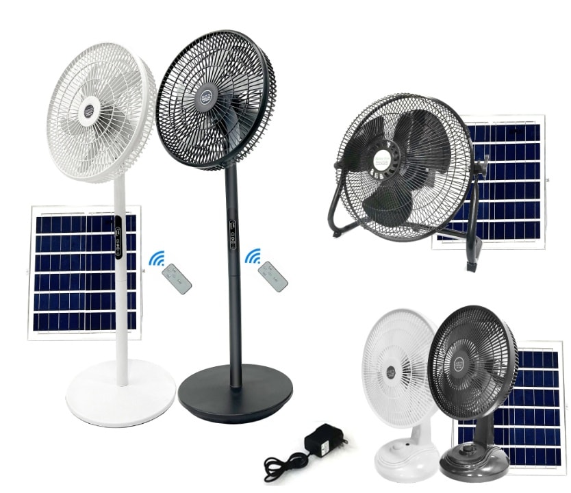 feeling buissness Facebook ad: Ventilateurs rechargeable avec panneau solaire puissant…
