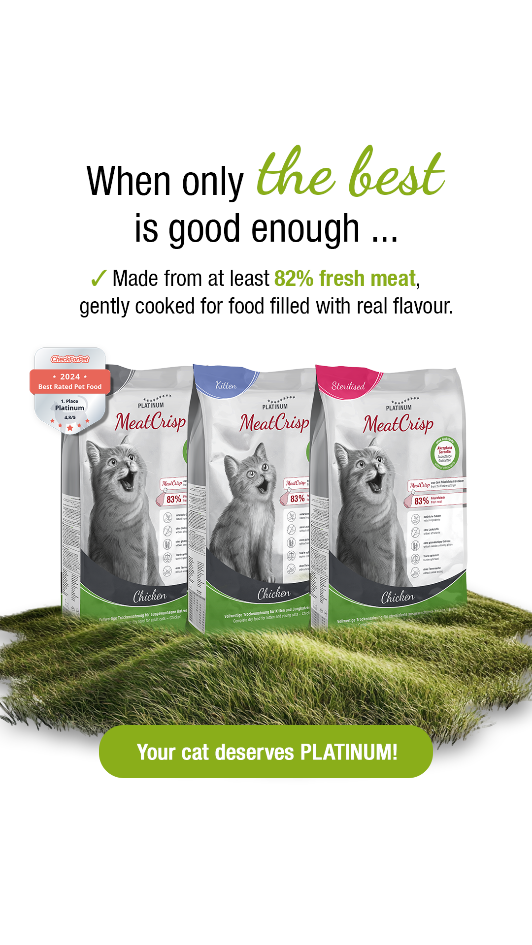 Platinum Pet Food UK Facebook ad from Mar 10, 2026