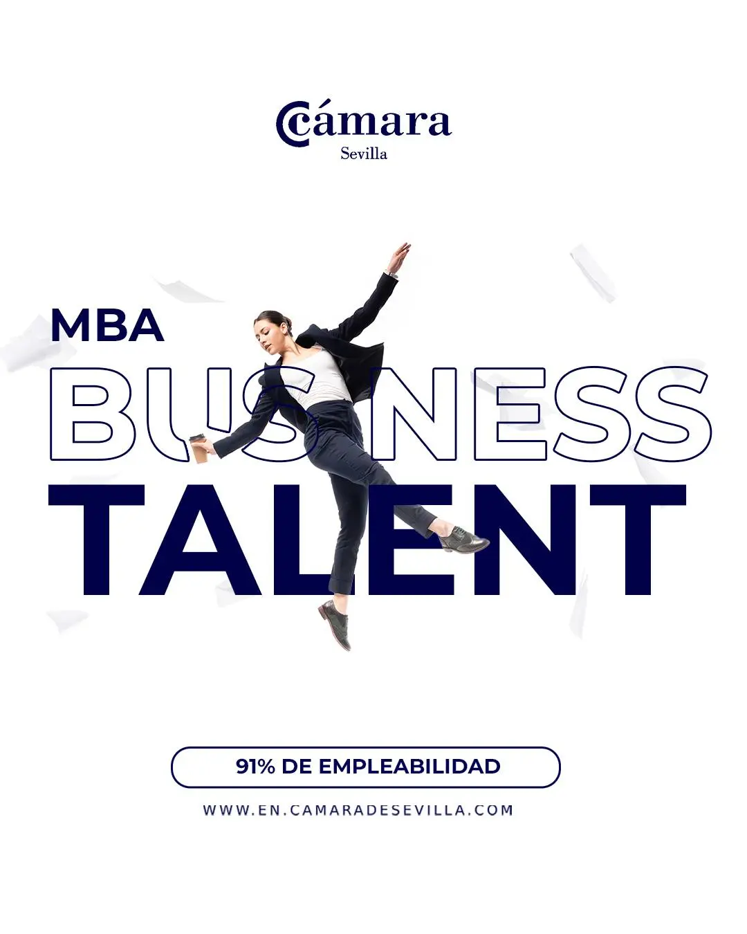 Escuela Negocios Cámara de Sevilla Facebook ad from Jul 7, 2026