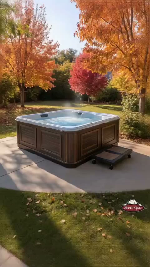 Hydro Pool and Spa Facebook ad: Cool Nights. Warm Water. Ultimate Relaxation.