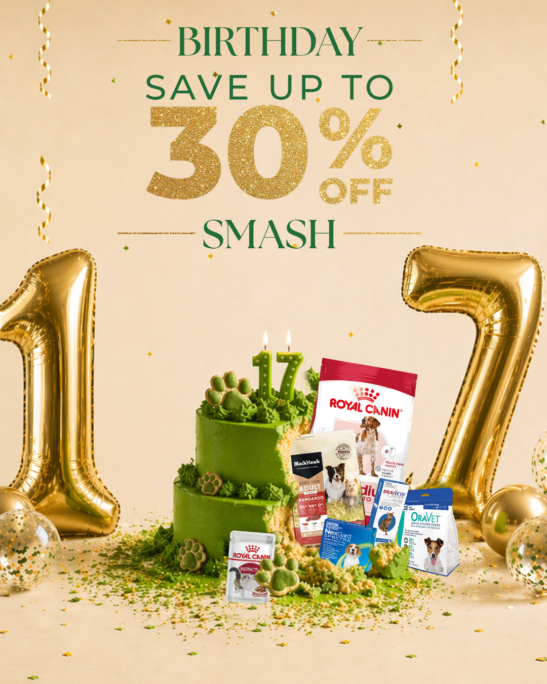 Budget Pet Products Facebook ad