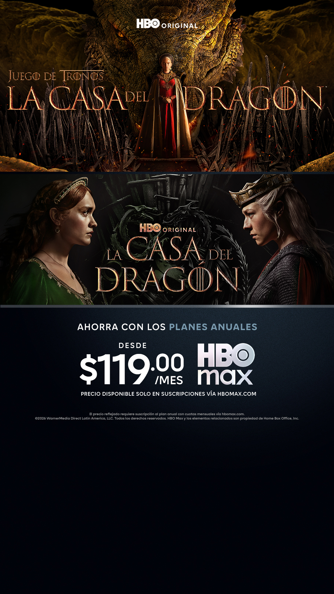 HBO Max Facebook ad