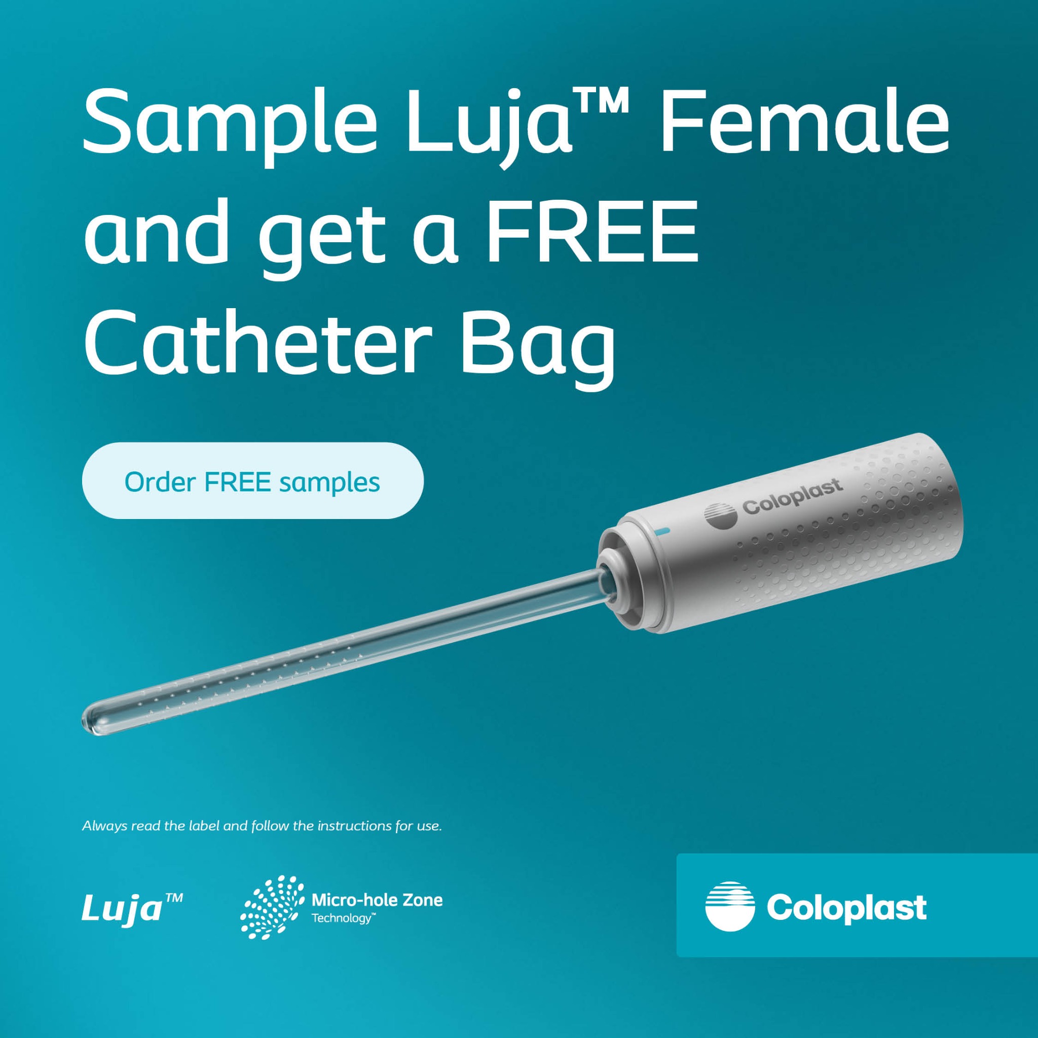Coloplast Facebook ad