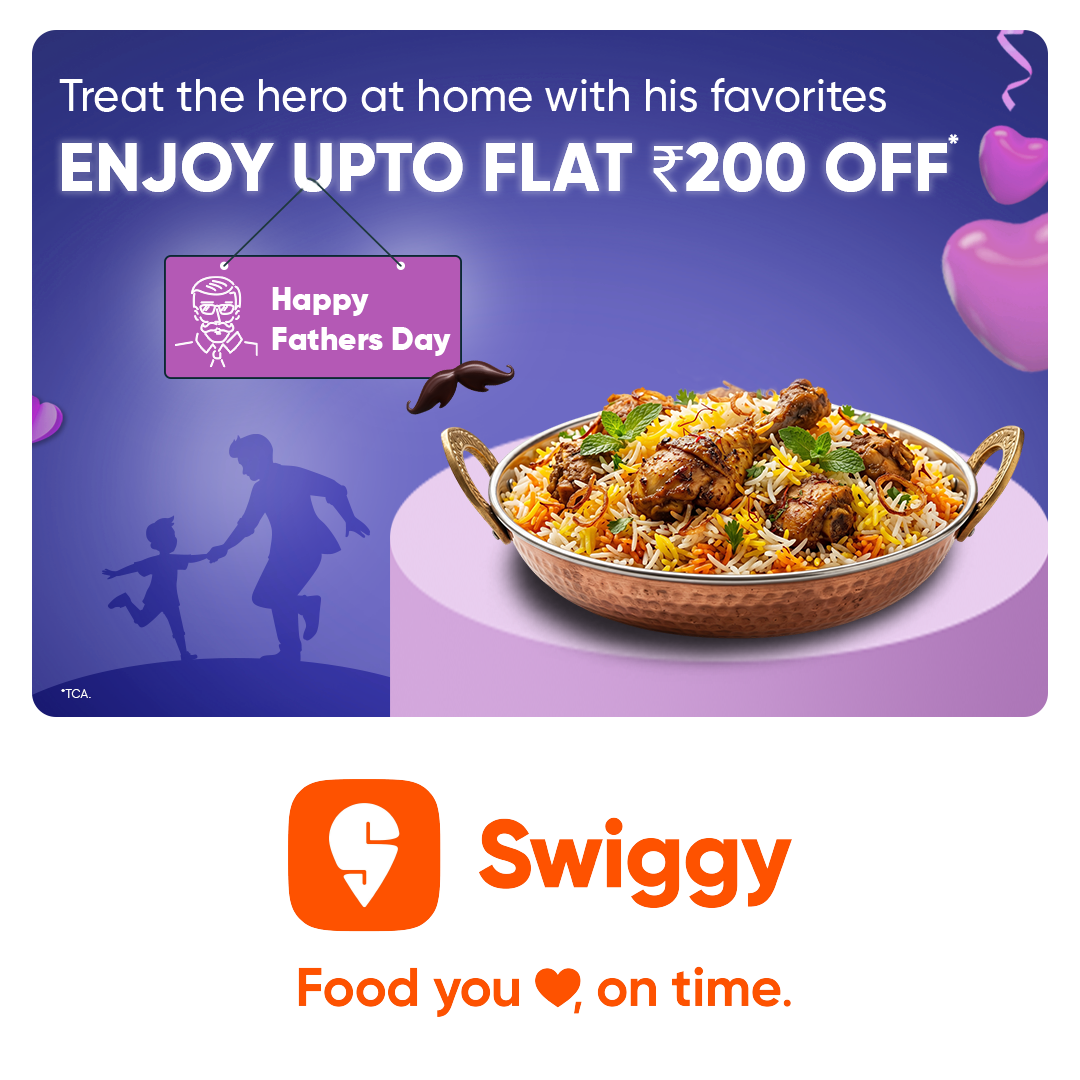 Swiggy Facebook ad