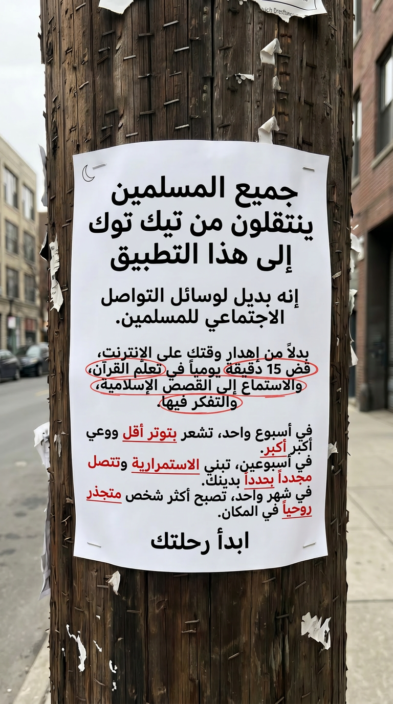 Advice from Imam Ibrahim Facebook ad
