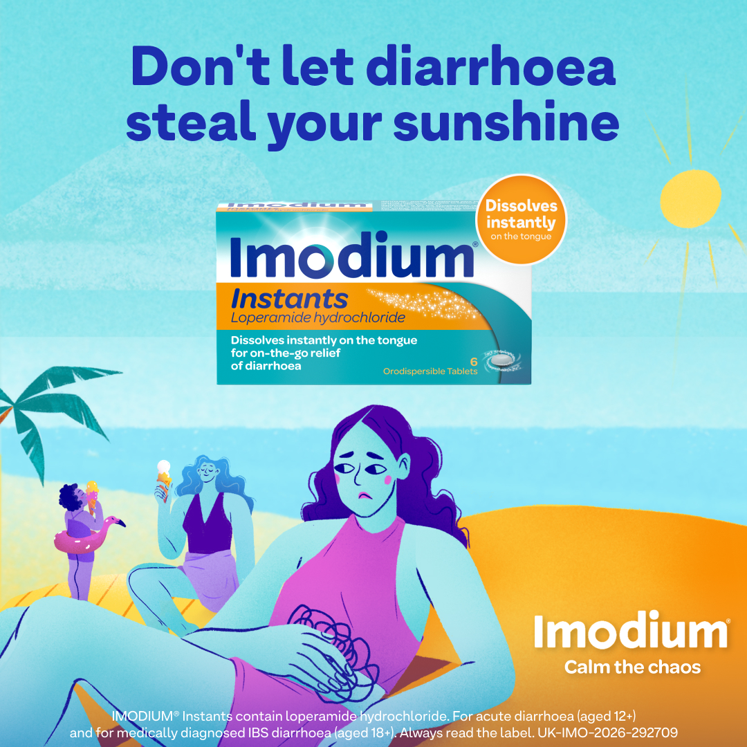 Imodium Facebook ad from Jun 14, 2026