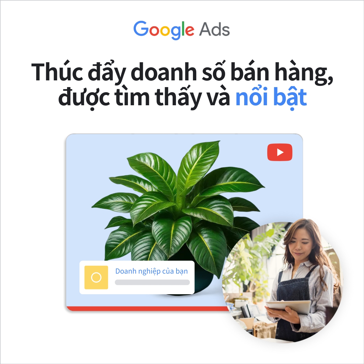 Google Ads Facebook ad