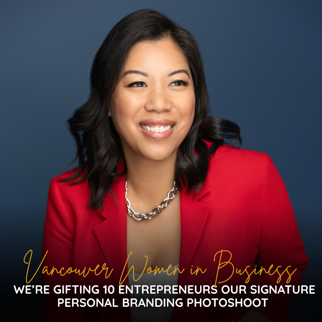 Fontaine Photography - Vancouver Portrait Studio Facebook ad: Branding Giveaway For Women in Business!