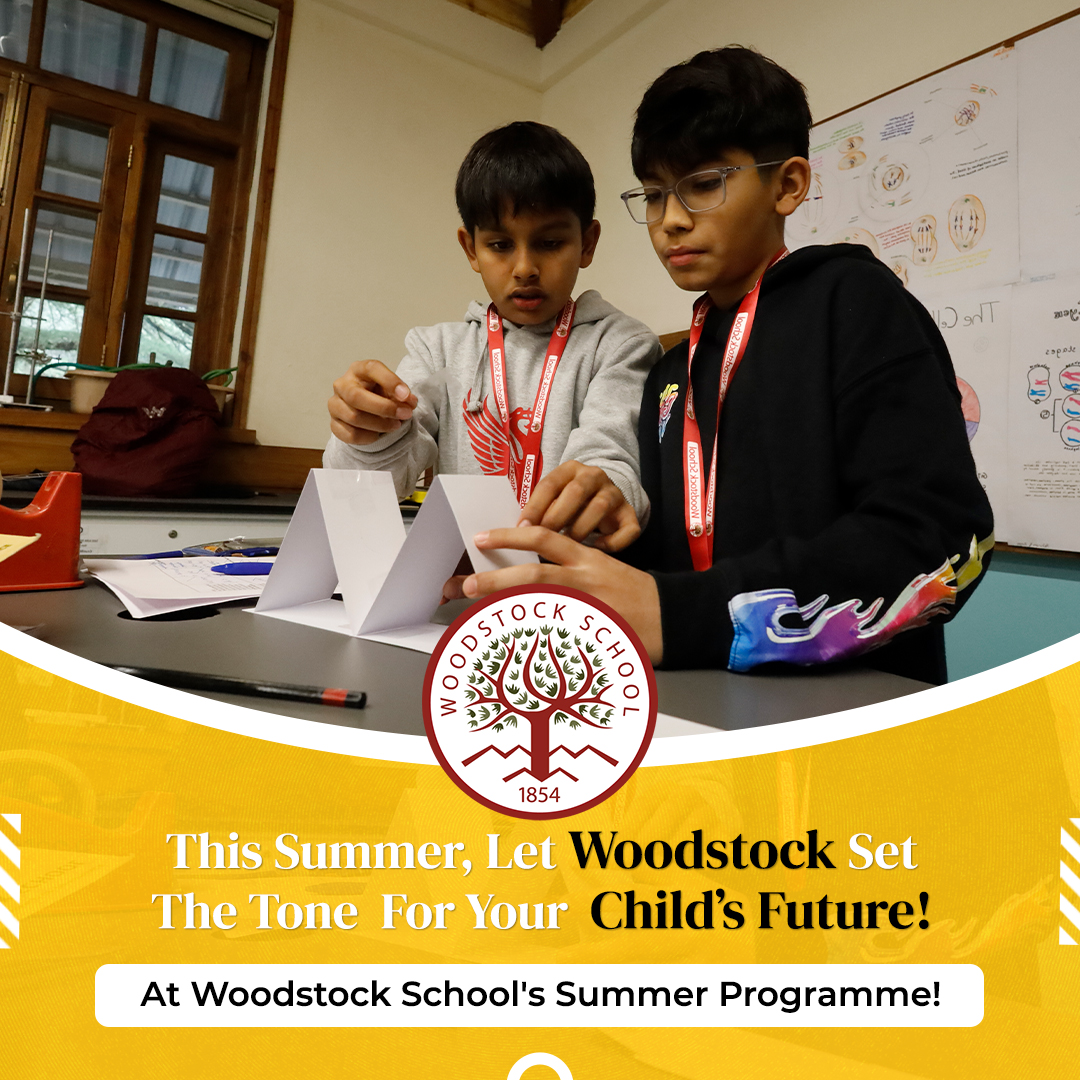 Woodstock School Facebook ad: Unlock learning this summer