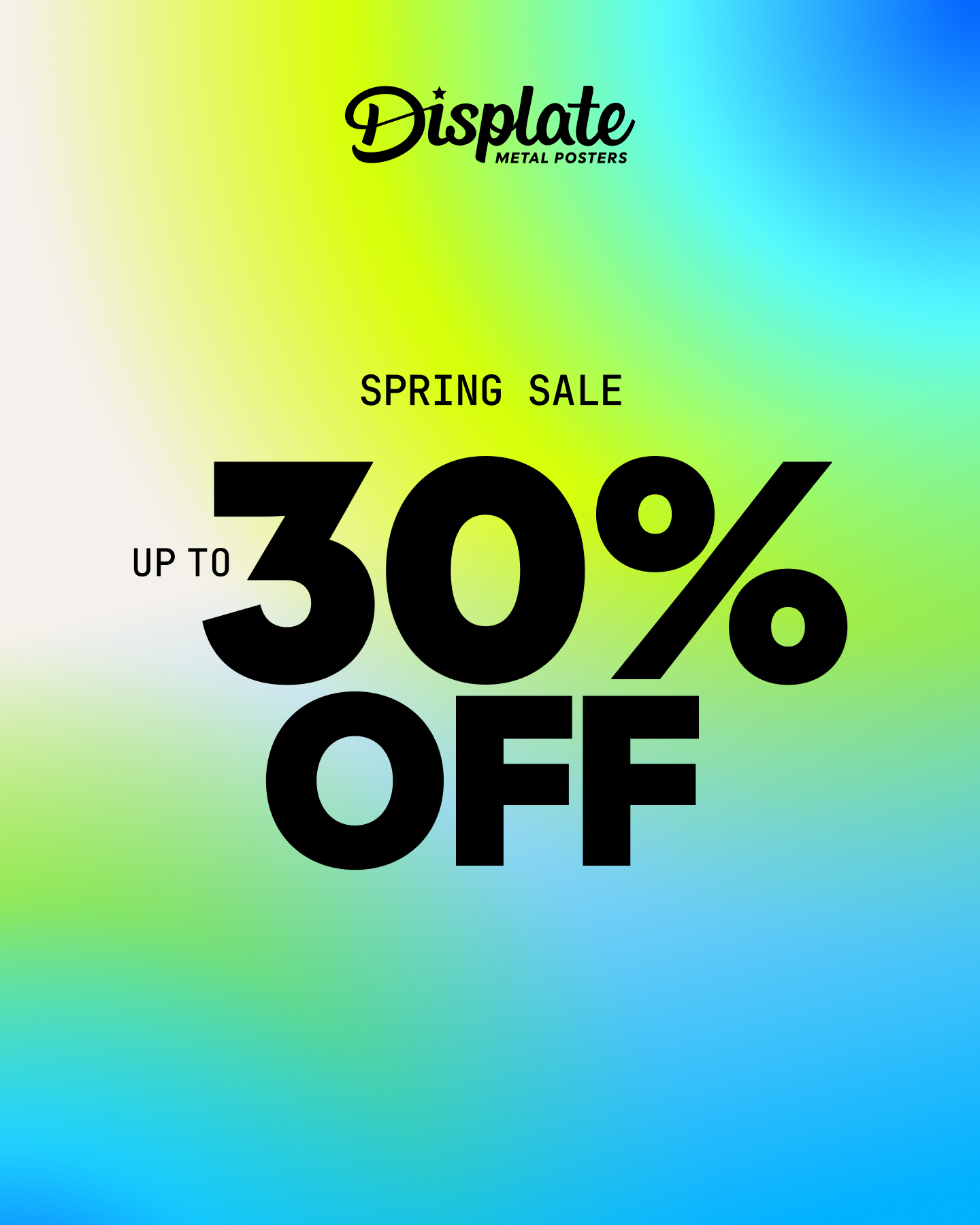 Displate Facebook ad