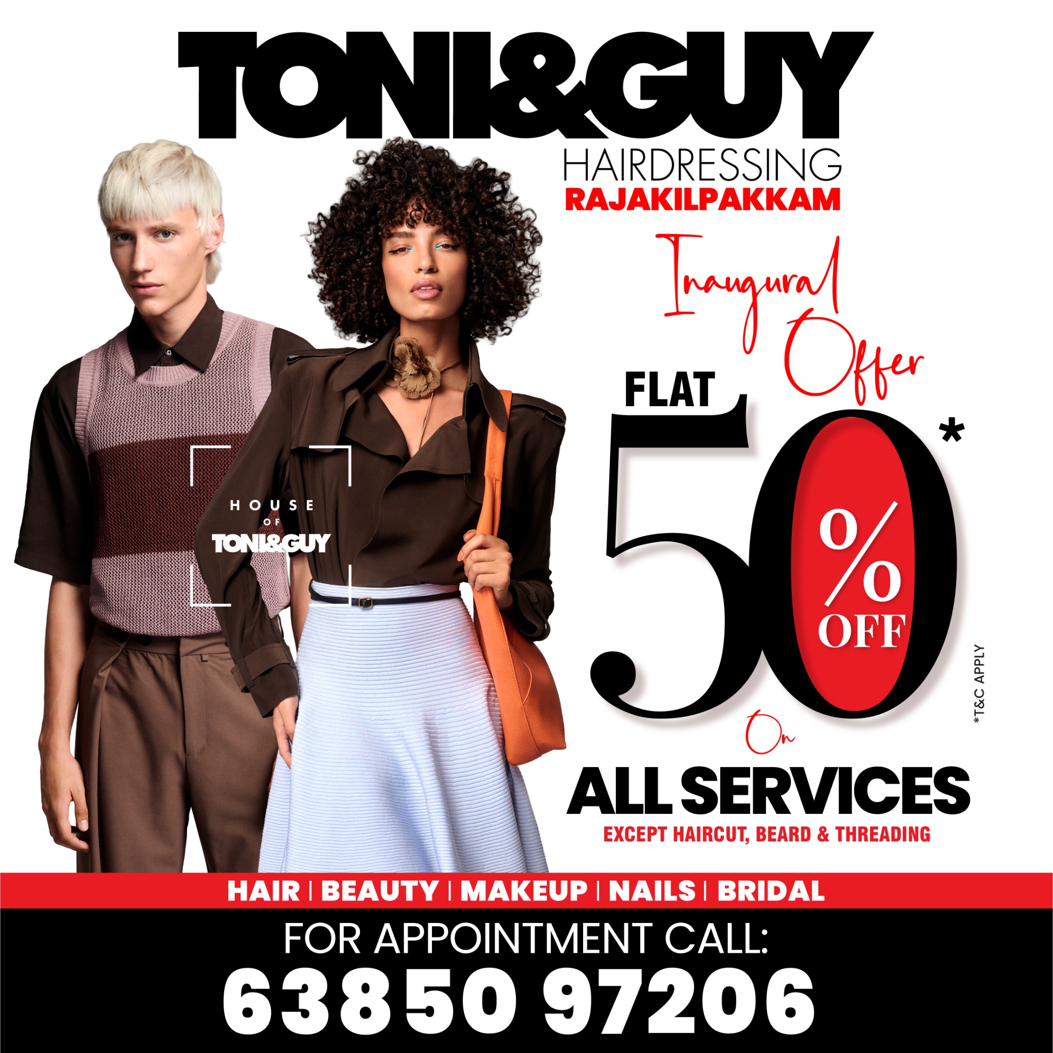 Toni&Guy Hairdressing Facebook ad