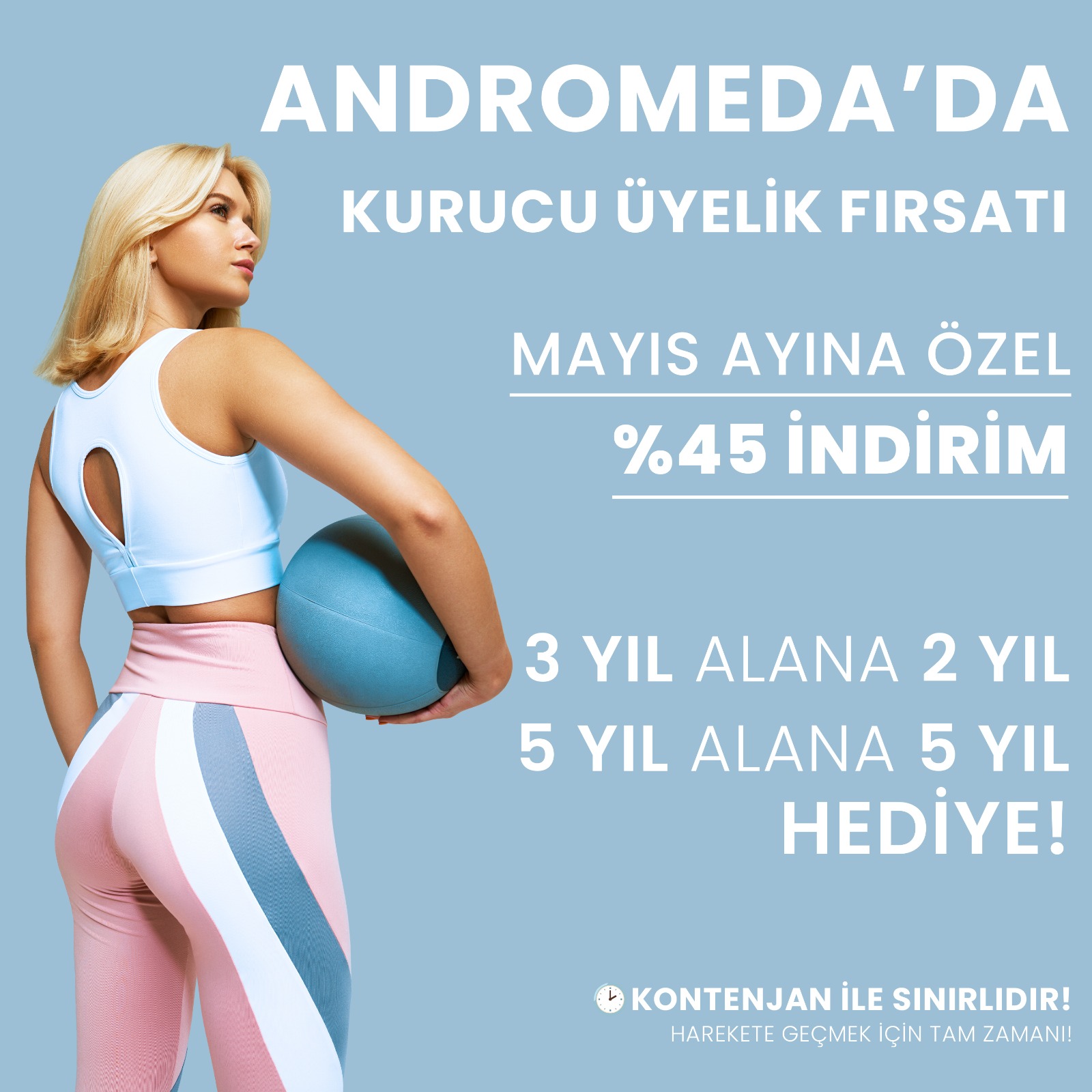 The Gym Fitness & Spa Facebook ad: Fırsatı Kaçırma