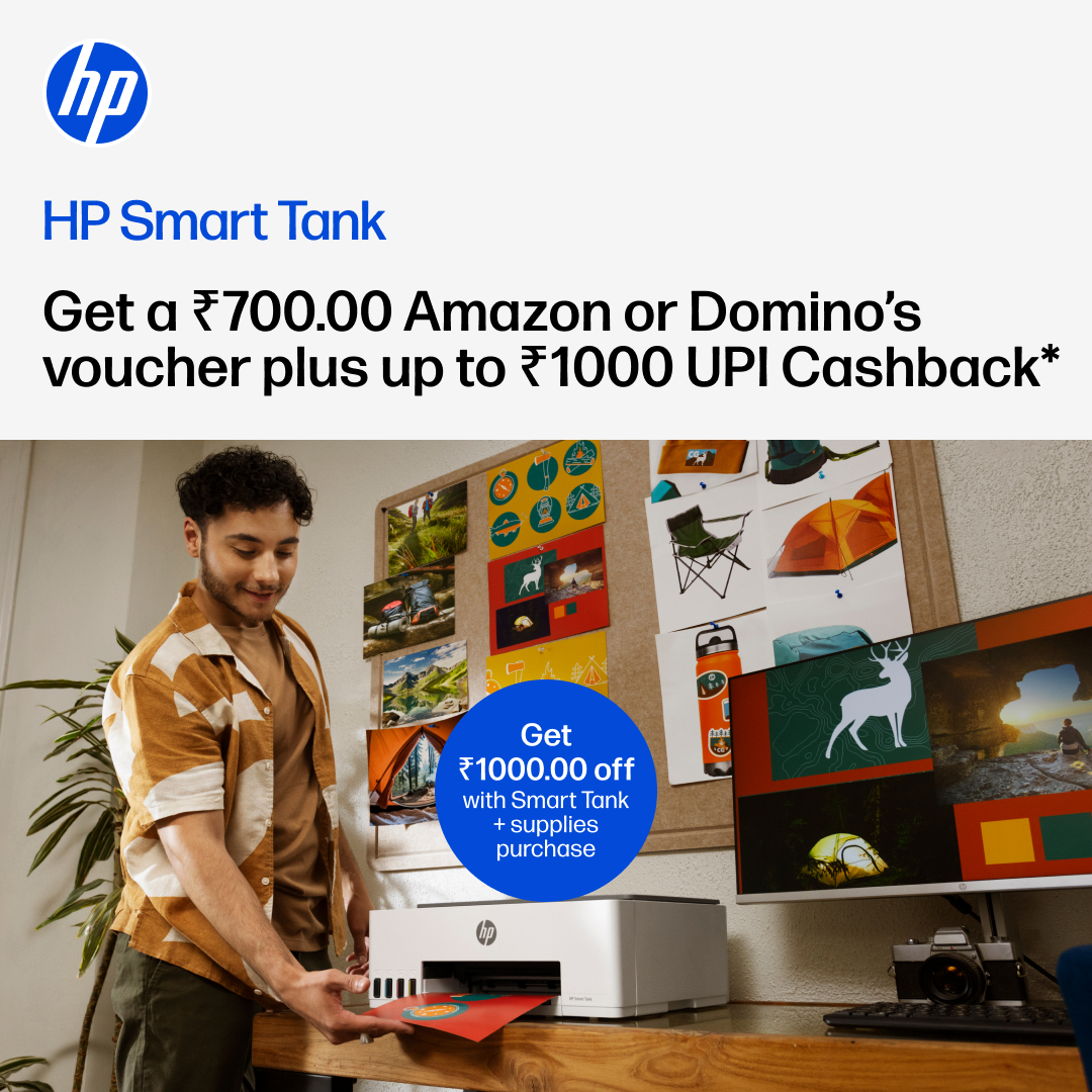 HP India Facebook ad