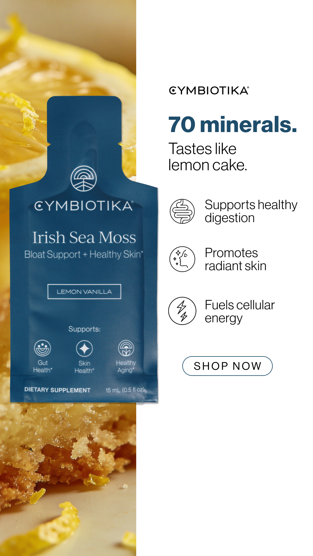 Cymbiotika Facebook ad