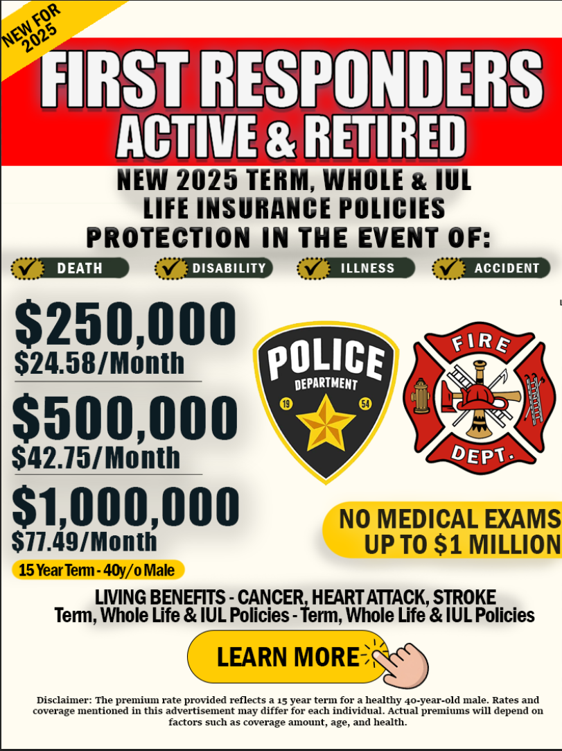 First Response Insurance Facebook ad