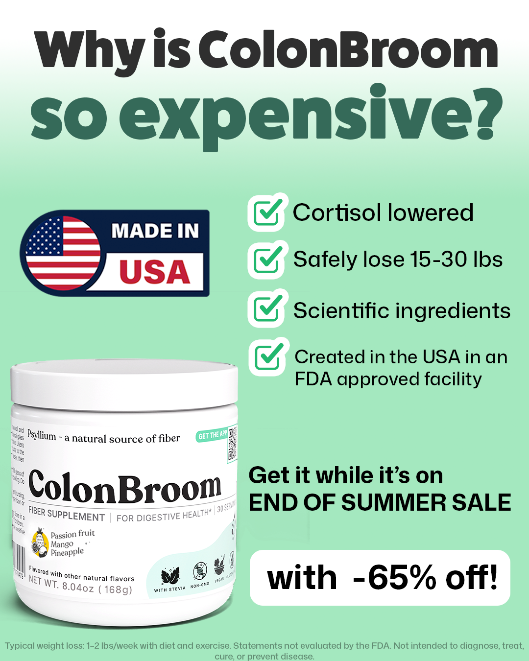 ColonBroom Facebook ad