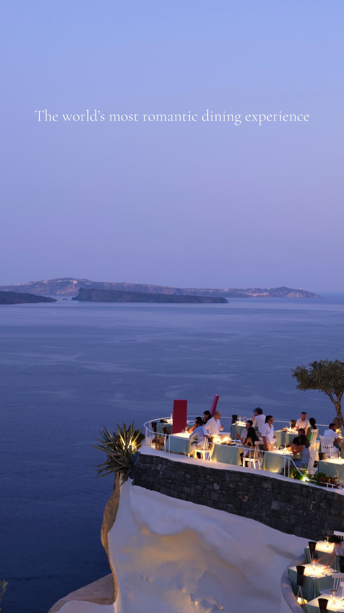 Lycabettus Restaurant Facebook ad: The World’s Most Romantic View | Lycabettus