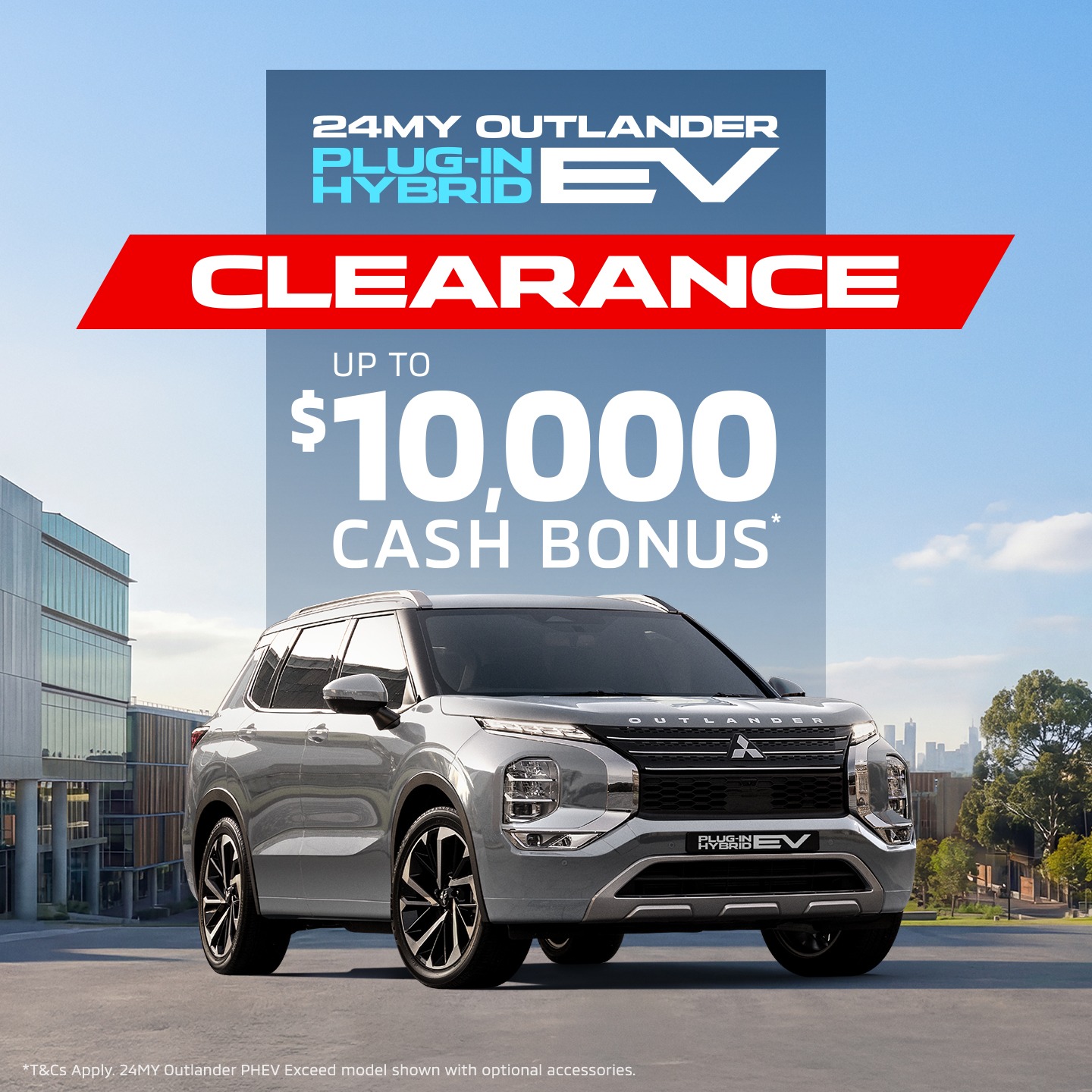 Mitsubishi Motors Australia Facebook ad