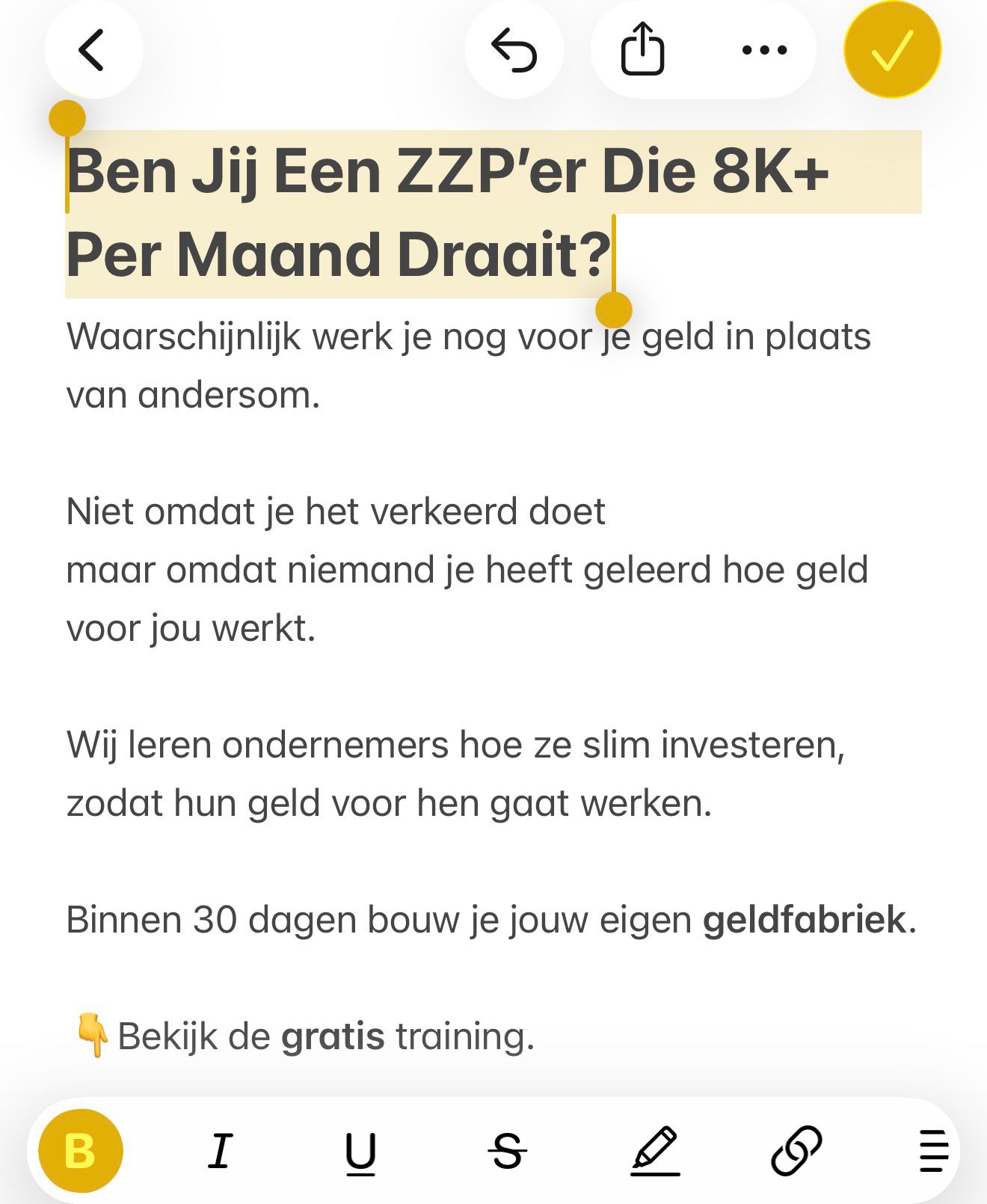 Jeffrey van den Bosch Facebook ad from Mar 17, 2026