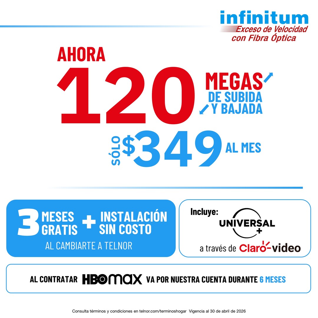 Telnor Facebook ad: ¡Contrátalo ahora!