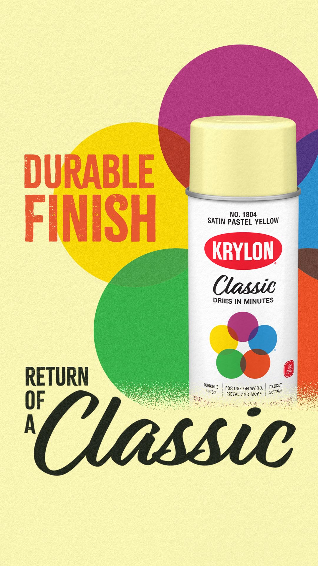Krylon Spray Paint Facebook ad