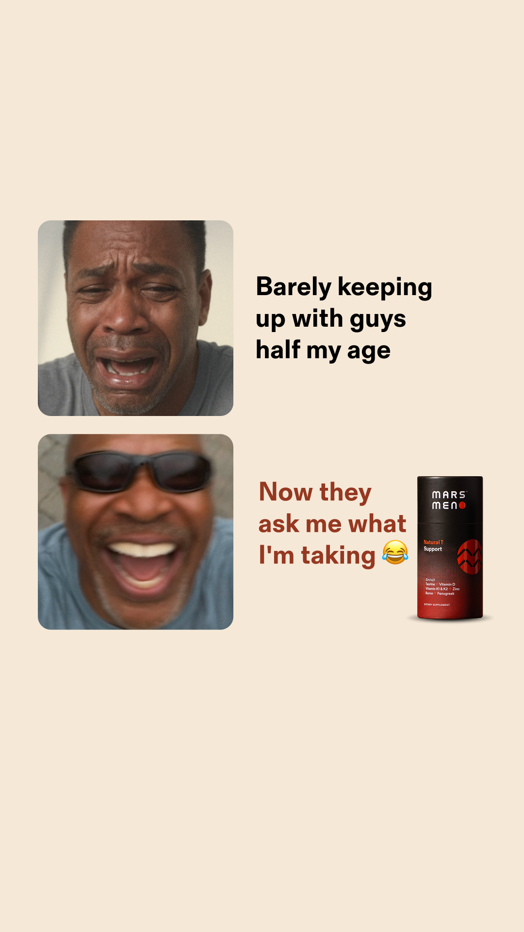Mars Men Facebook ad