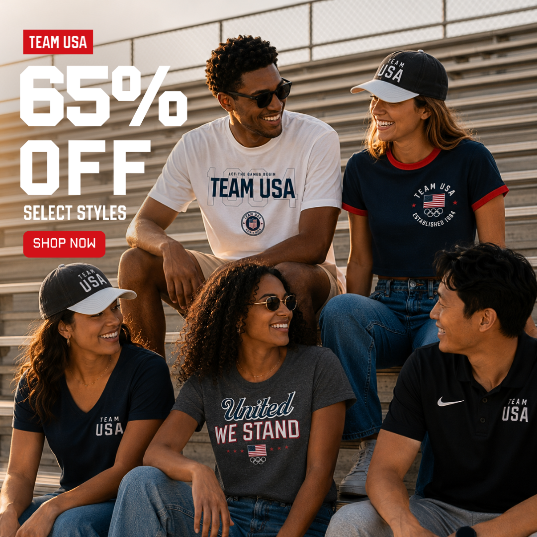 Team USA Shop Facebook ad: Styles you need to look the part this…