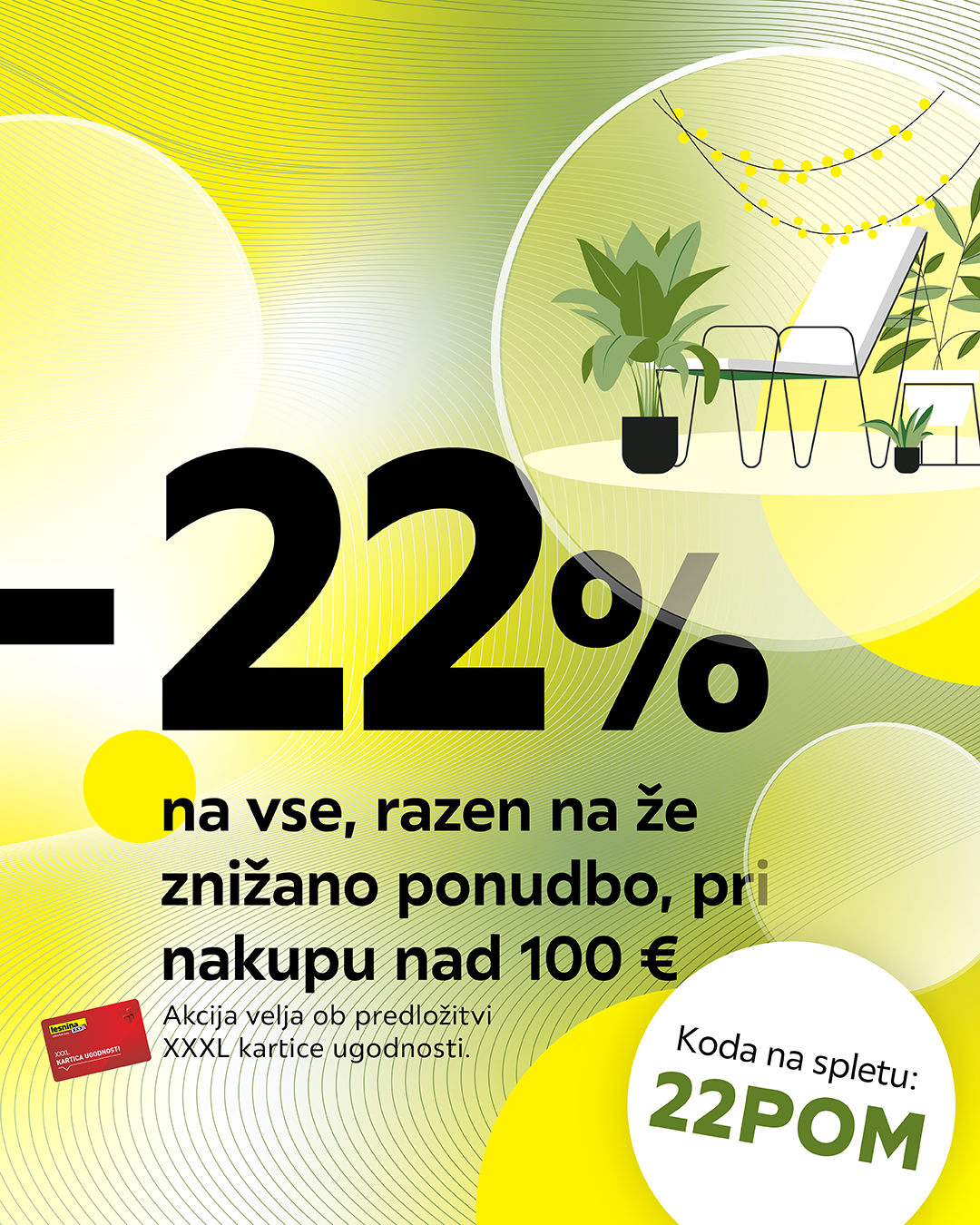 Lesnina XXXL Slovenija Facebook ad