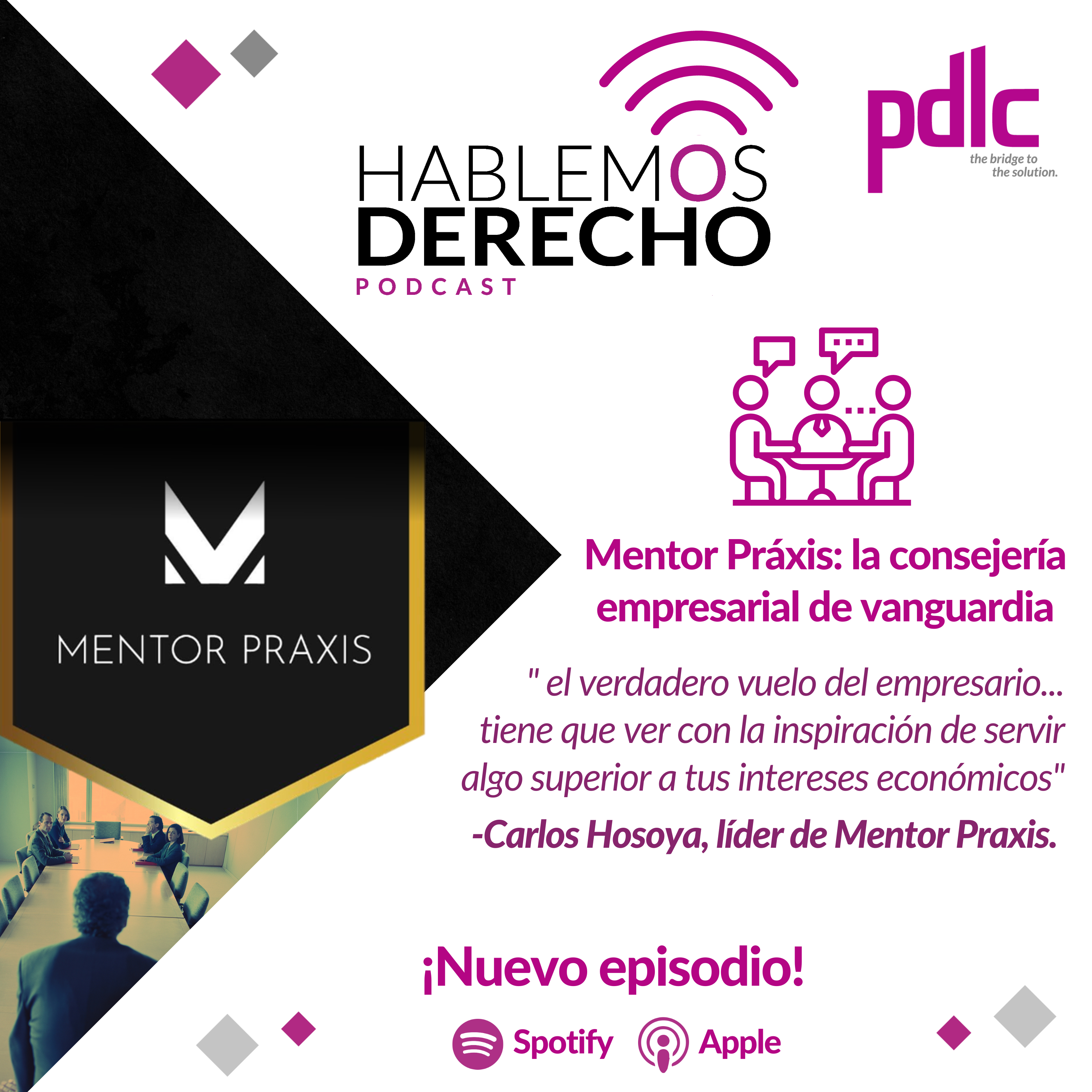 PDLC Facebook ad: Podcast Mentor Praxis