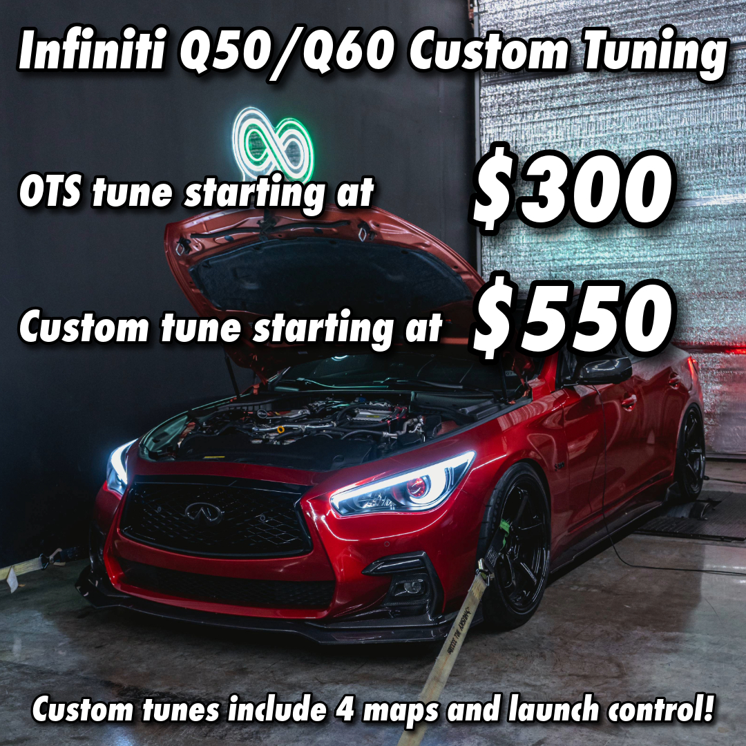 Racebox Facebook ad: Be part of the largest Q50/Q60 VR30 tuner…