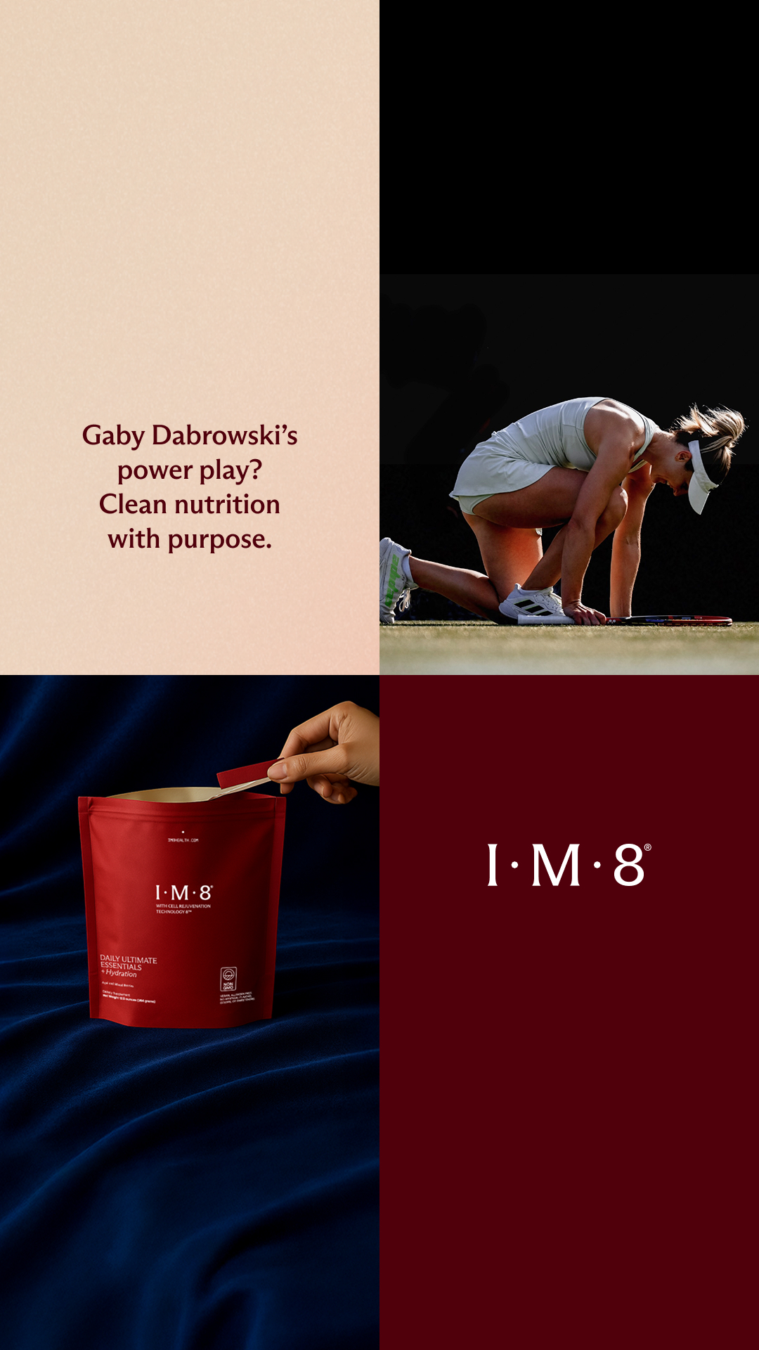 Gaby Dabrowski Facebook ad: What Powers My Daily Routine