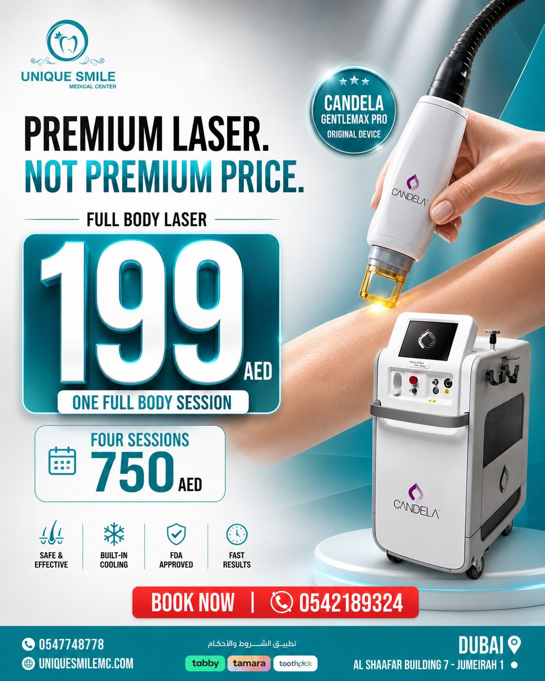 Uniquesmileclinic Facebook ad