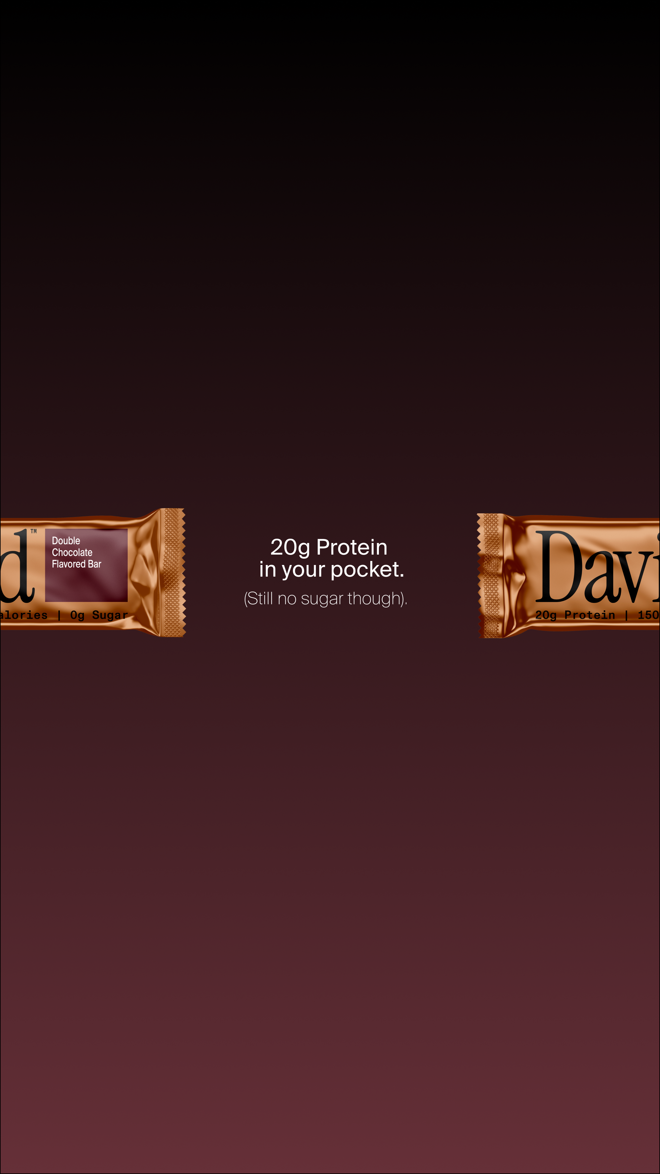 David Protein Facebook ad