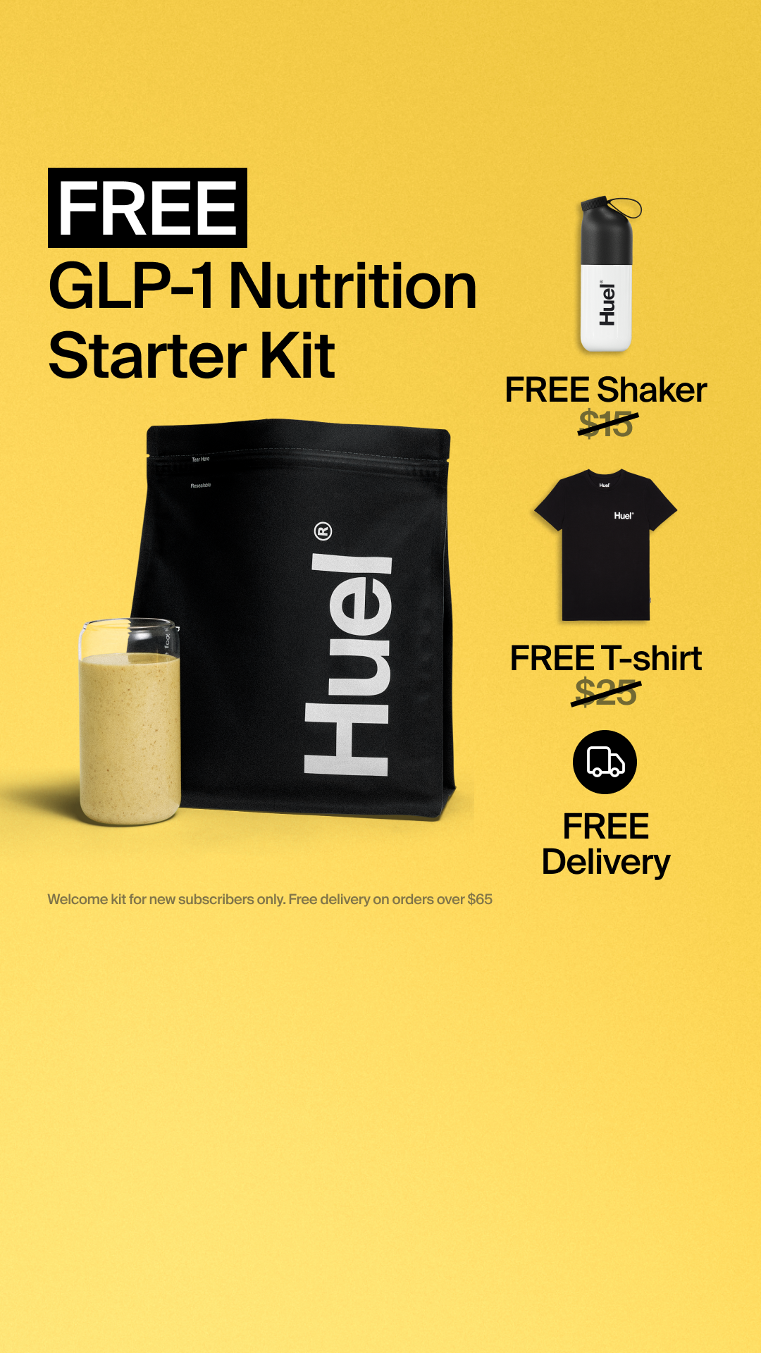Huel Facebook ad