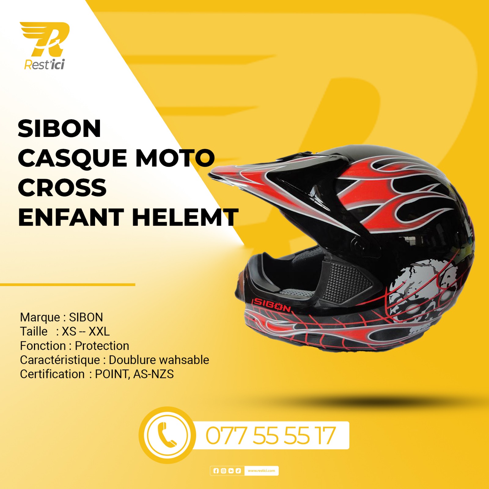 Restici GABON Facebook ad: Sécurité, style et confort réunis dans un seul…