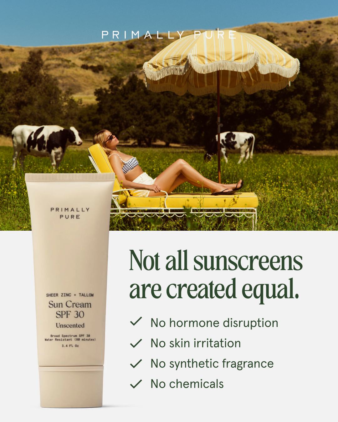 Primally Pure Skincare Facebook ad