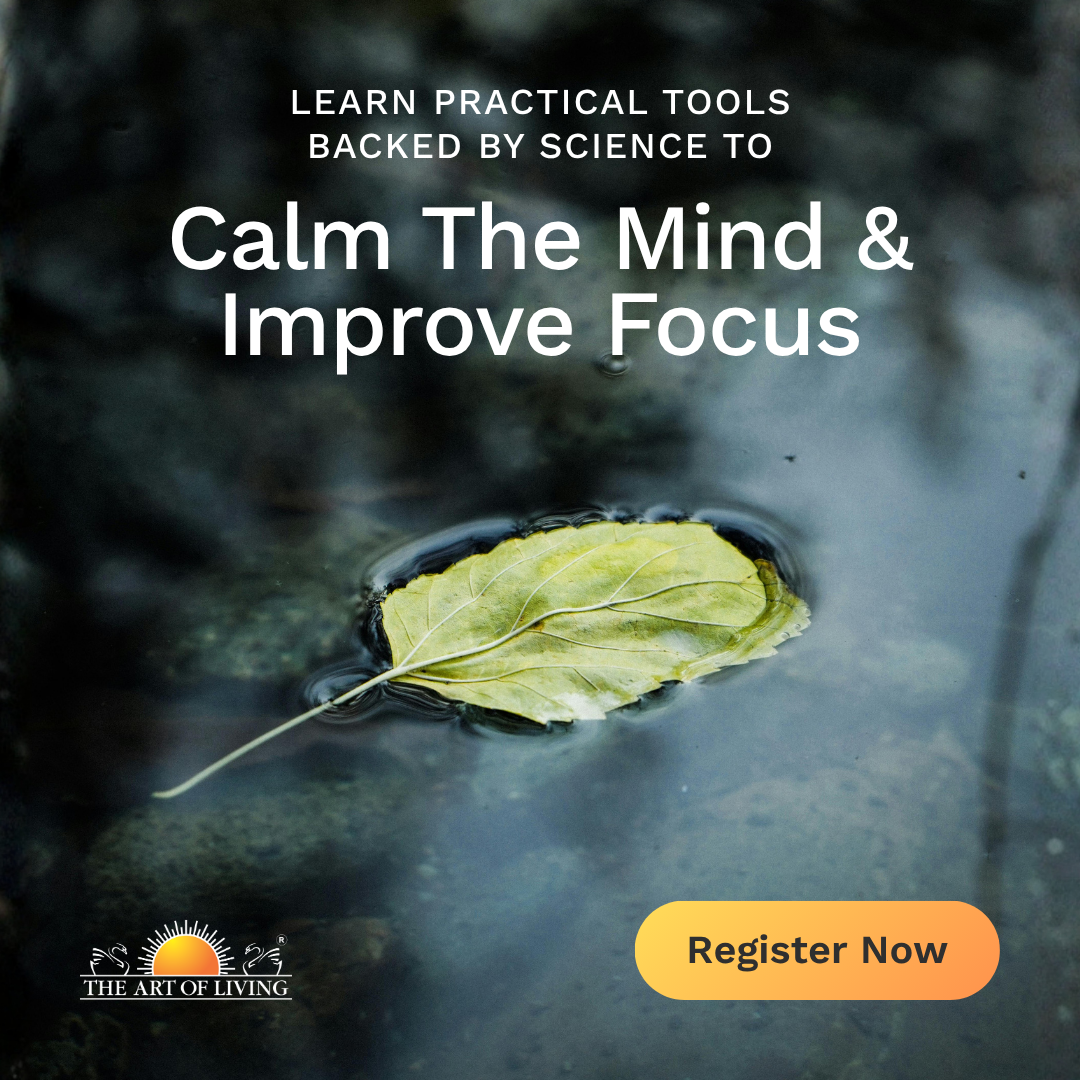 The Art of Living Facebook ad