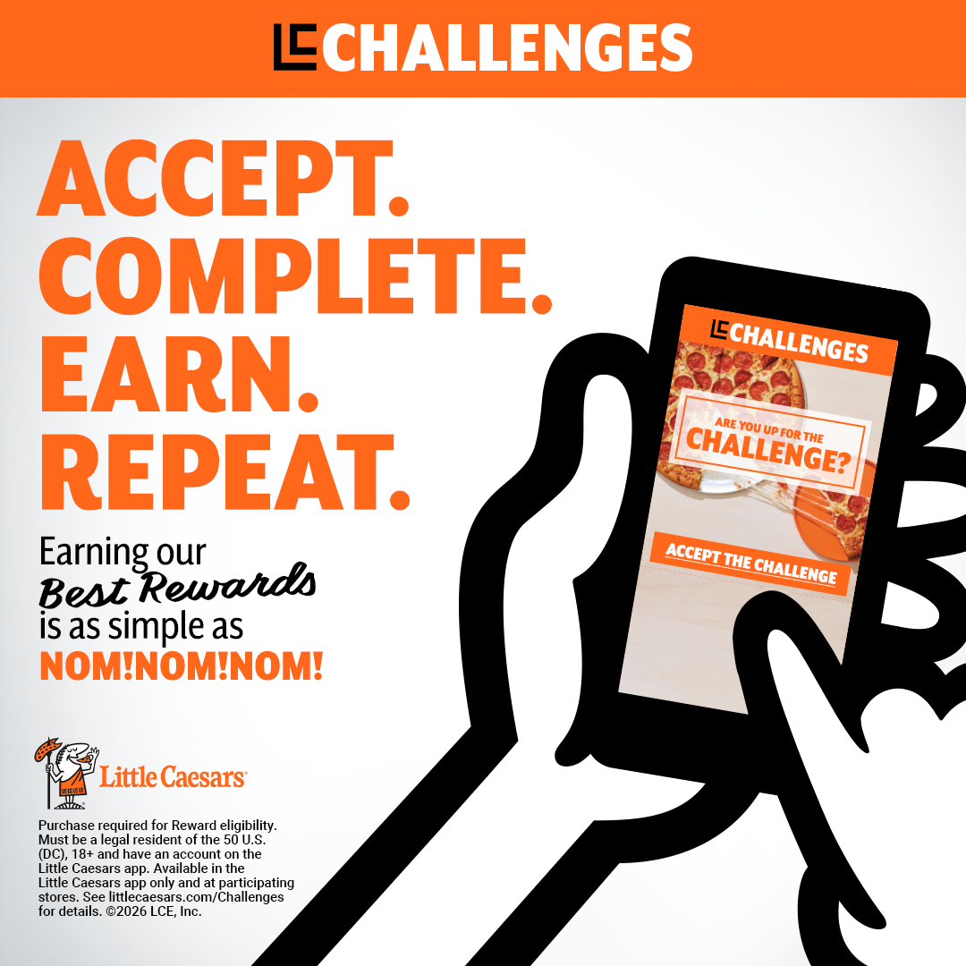 Little Caesars Facebook ad from Apr 23, 2026