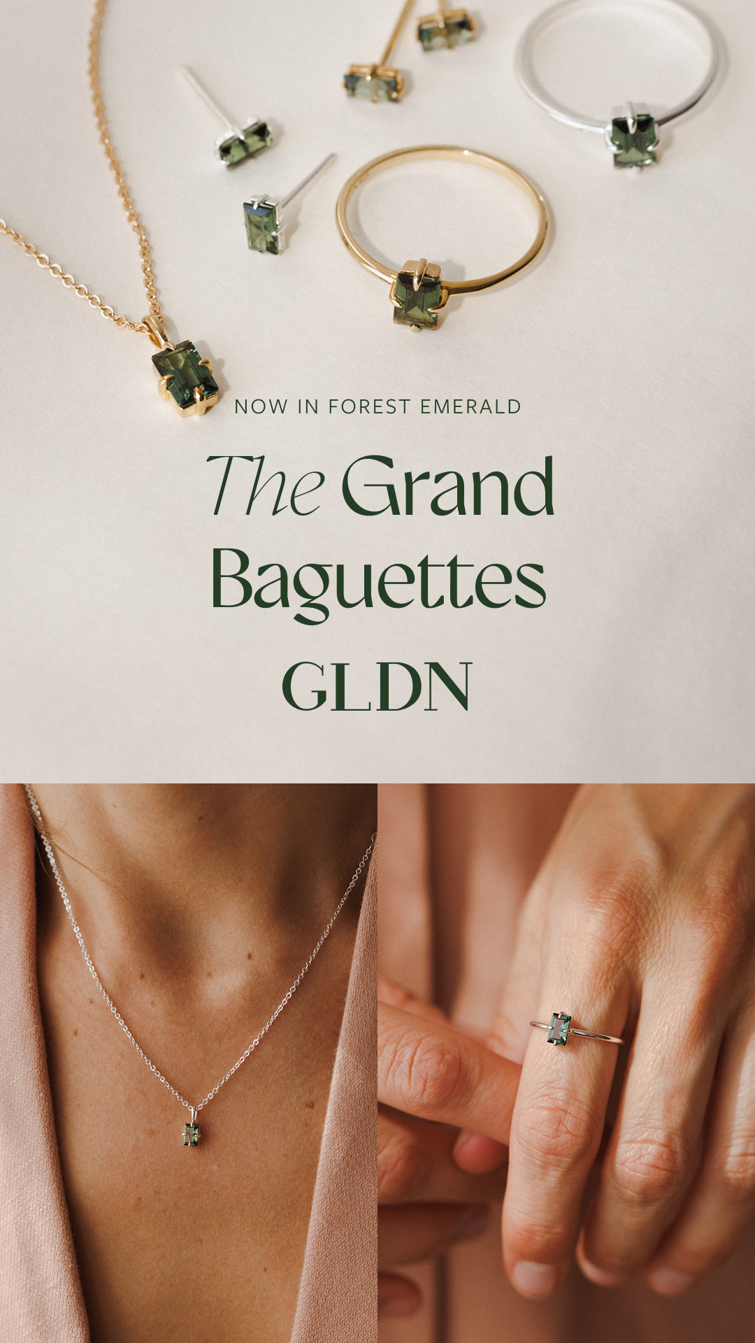 GLDN - Personal, Handmade Jewelry Facebook ad