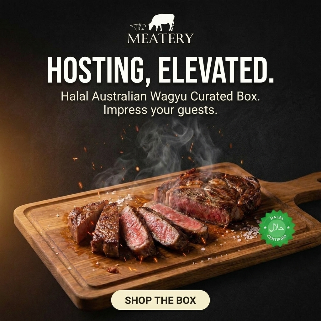 The Meatery Facebook ad: Be the Ultimate Host