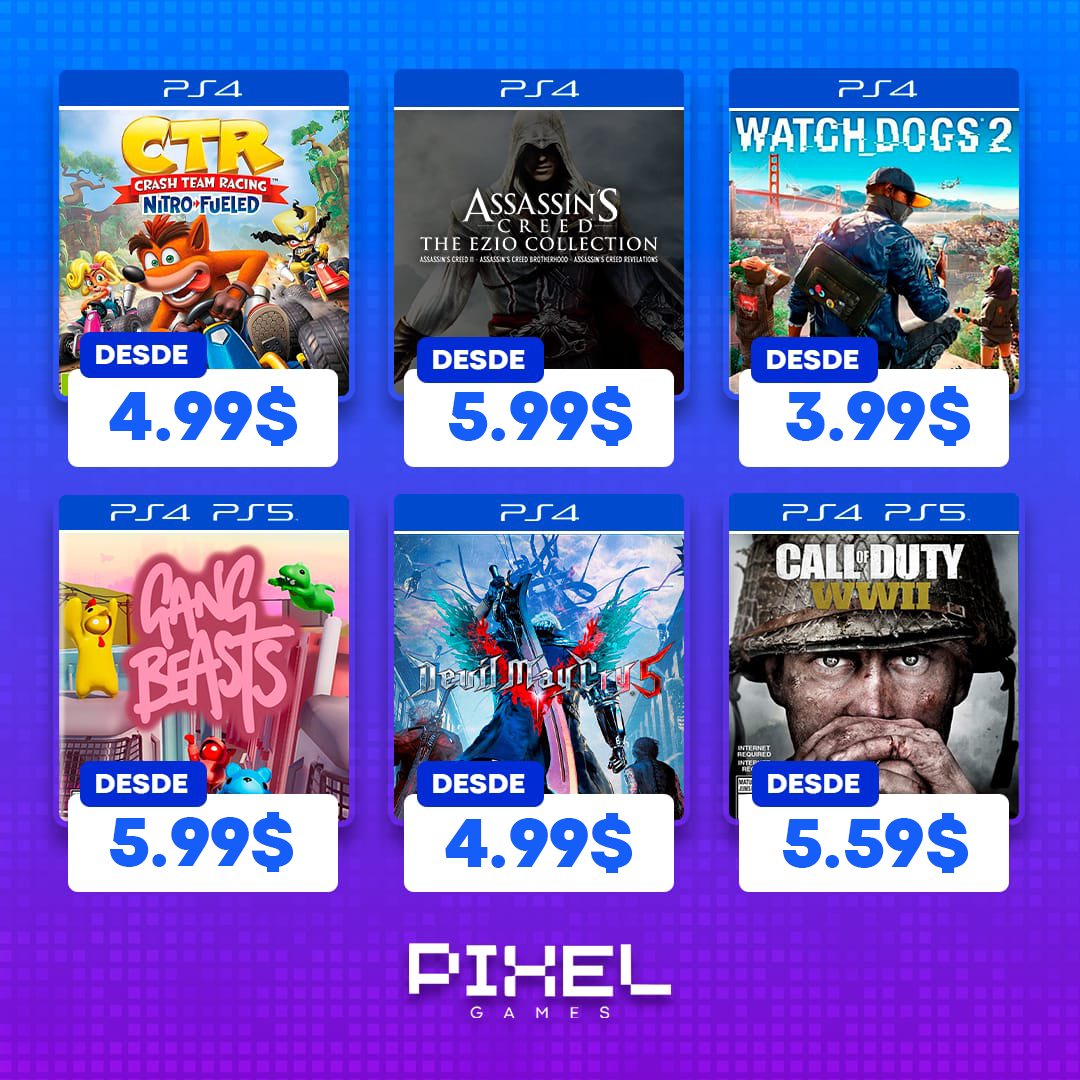 Pixel Games Facebook ad