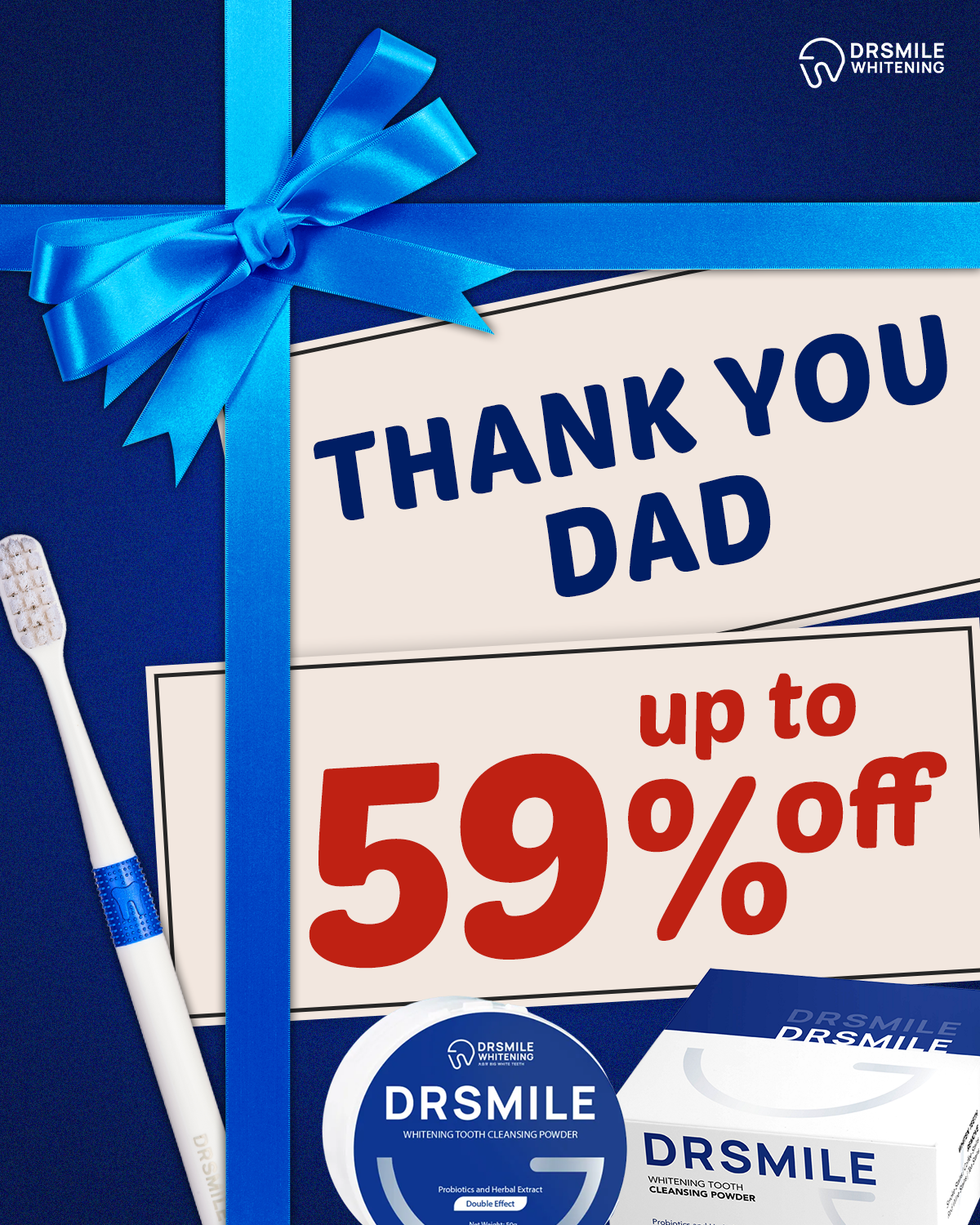 Dr Smile Whitening Solution Facebook ad