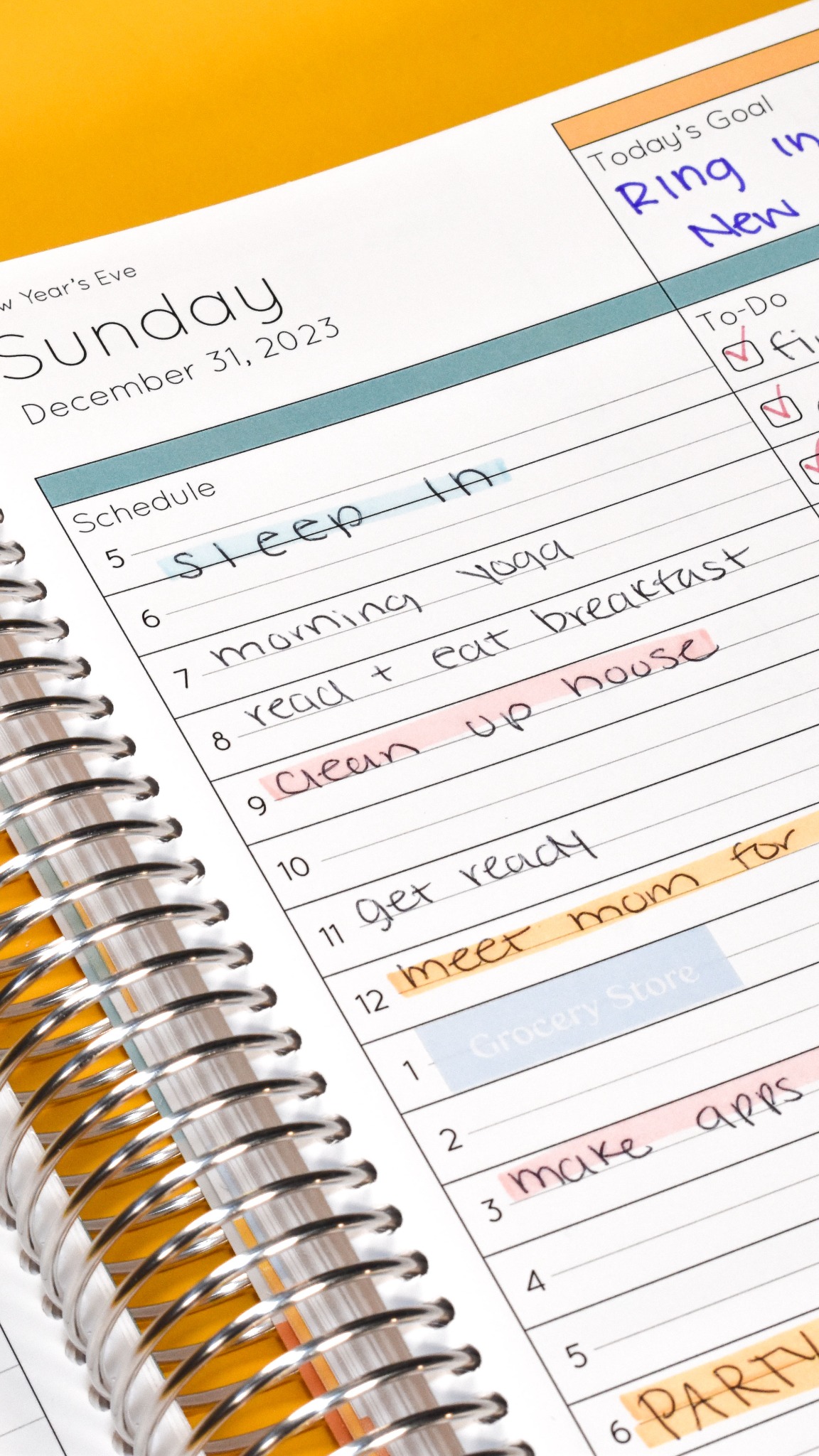 Colibri Paper Co Facebook ad: Choose Any Start Month