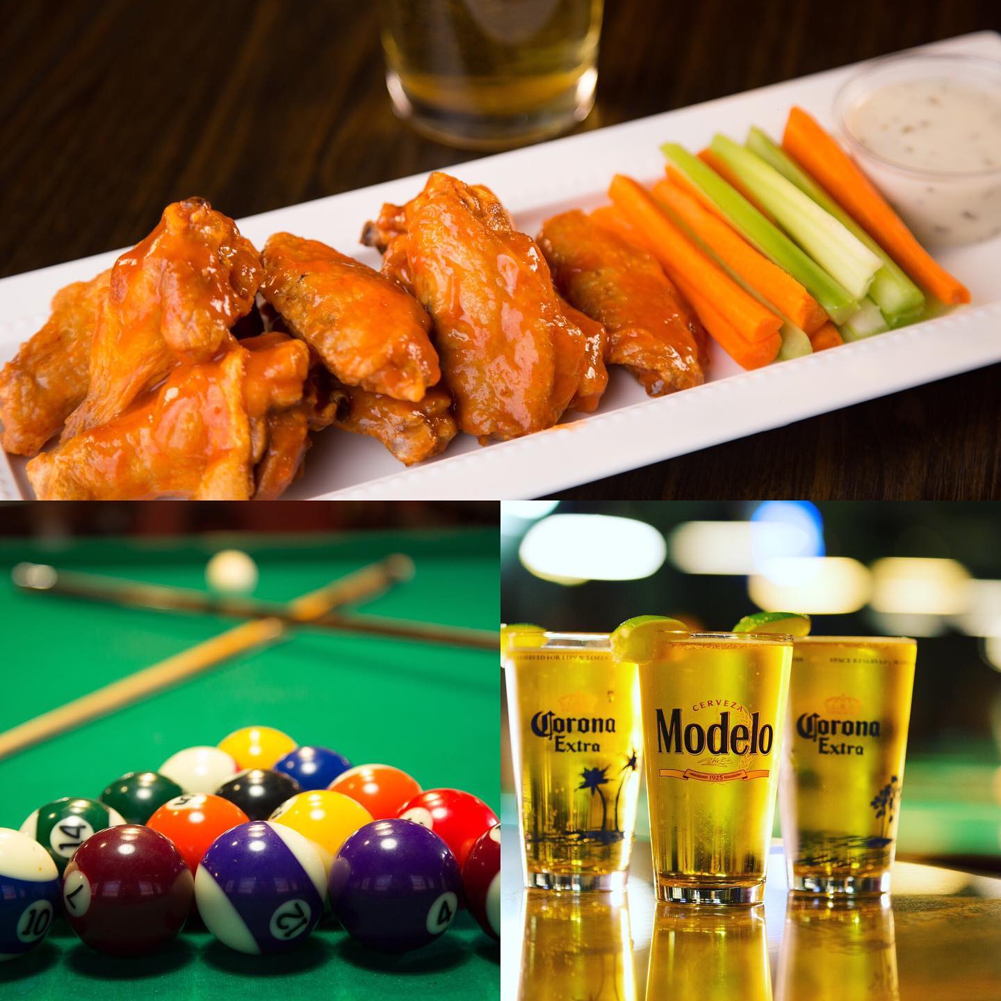 GreenRoom Billiards Facebook ad: Only pool hall in LA that has 3…