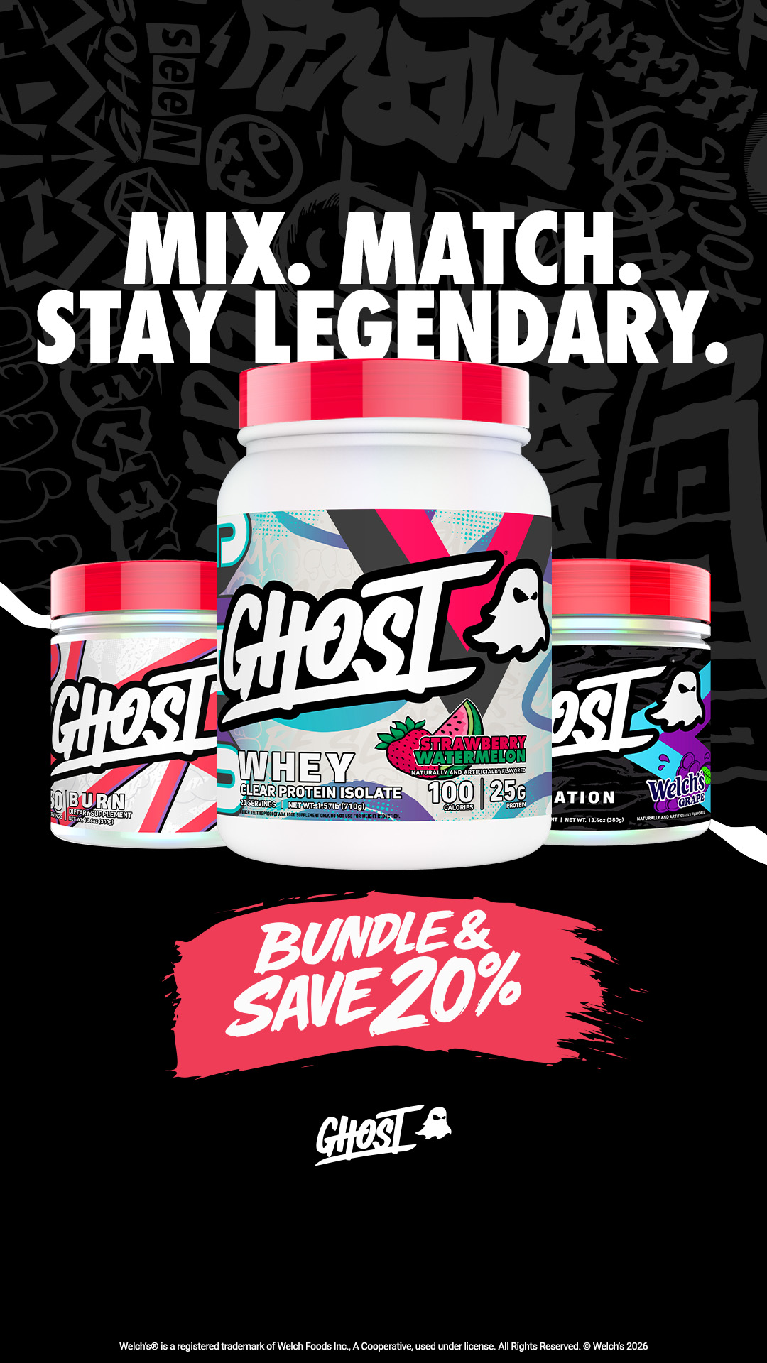 GHOST Facebook ad