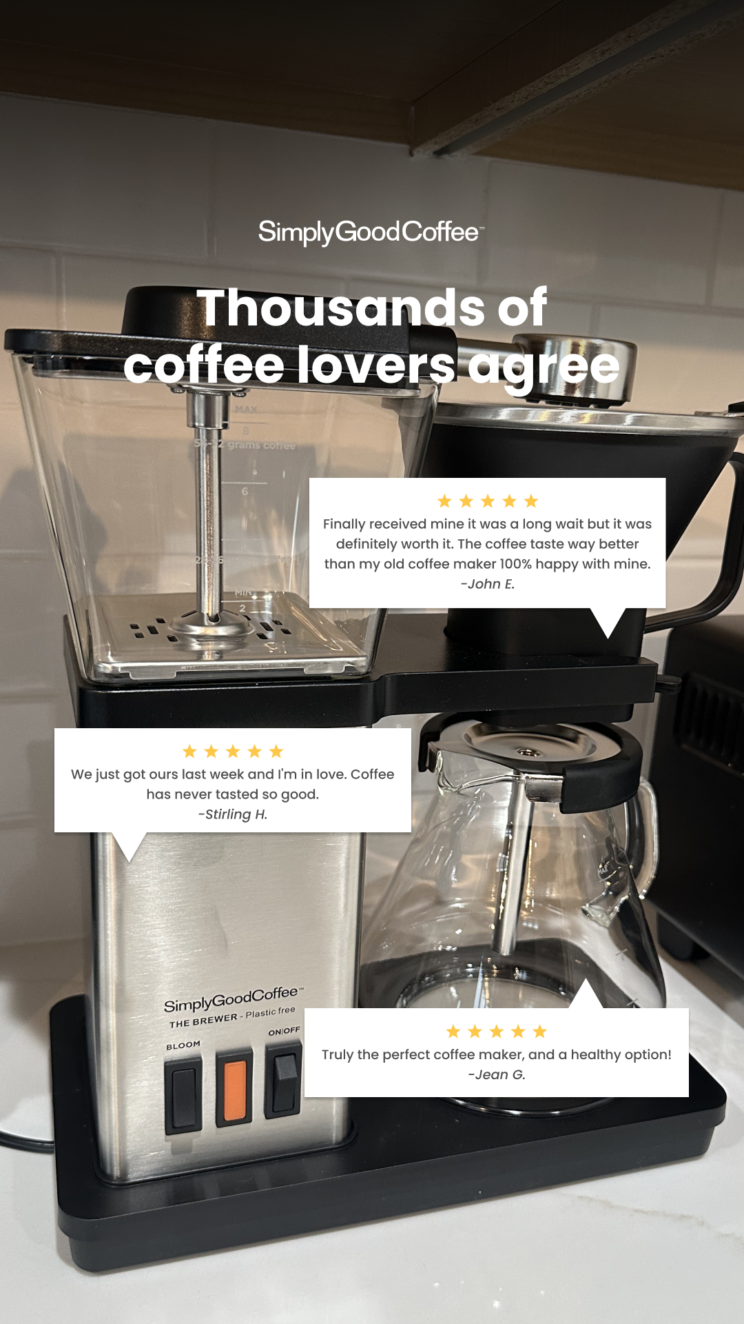 Simply Good Coffee Facebook ad