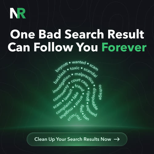 NetReputation Facebook ad